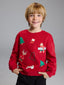 LCW Kids New Year Themed Boys Thick Sweatshirt