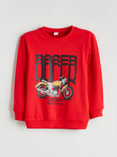 LCW Kids Crew Neck Printed Boys Sweatshirt