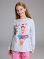 LCW Kids Crew Neck Girls Pyjama Set