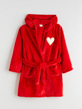 LCW Kids Hooded Girls Plush Robe