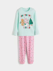 LCW Kids New Year Themed Girls Pyjamas Set