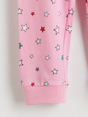 LCW Kids New Year Themed Girls Pyjamas Set