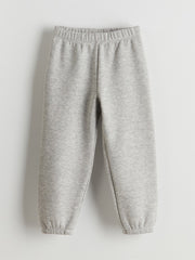 LCW Kids Gray Elastic Waist Girls Jogger Tracksuit Bottoms 2-Pack