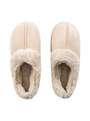 LCW Steps Beige Suede-Look Women Home Slippers