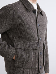 LCW Vision Standard Pattern Men Cachet Coat