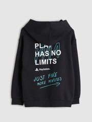 LCW Kids Hooded Playstation Printed Boys Sweatshirt