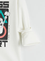 LCW Kids Boy Ecru Sweatshirt