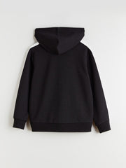 LCW Kids Hooded Girls Zippered Sweatshirt