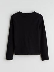 LCW Kids Crew Neck Paris Printed Girls T-Shirt