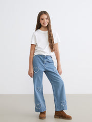 LCW Kids Wideleg Girls Jeans