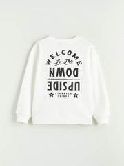 LCW Kids Boy Ecru Sweatshirt