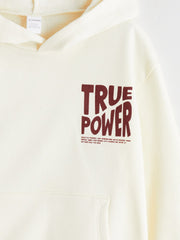 LCW Kids Hooded Printed Boys Sweatshirt