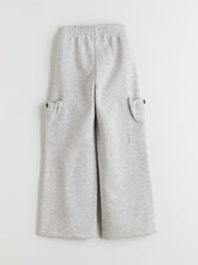 LCW Kids Girls Cargo Sweatpants With Elastic Waist