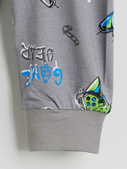 LCW Kids Crew Neck Boys Pyjama Set