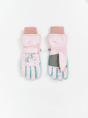 LCW Accessories Printed Girls Winter Gloves