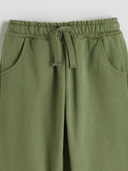 LCW Kids Yellow Crew Neck Printed Baby Boy Sweatshirt And Tracksuit Bottoms 2-Pack