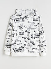 LCW Kids Hooded Brawl Stars Printed Boys Sweatshirt