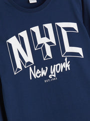 LCW Kids Crew Neck Boys Pyjama Set