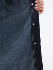 LCW Classic Indigo Shirt Collar Women Jean Jacket