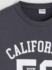 LCW Kids Crew Neck California Printed Boys Sweatshirt