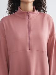 LCW Modest Funnel Neck Women Sweatshirt Tunic