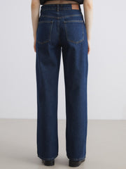 Xside Blue Wideleg Women Jeans