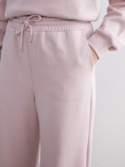 Xside Pink Elastic Waist Women Thick Sweatpants