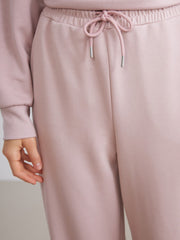 Xside Pink Elastic Waist Women Jogger Sweatpants