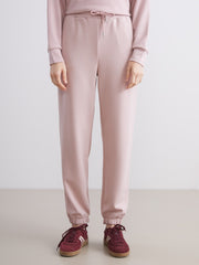 Xside Pink Elastic Waist Women Jogger Sweatpants