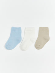 LCW Kids Mixed Basic Boys Ankle Socks 3-Pack