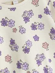 LCW Kids Lilac Crew Neck Girls Sweatshirt 2-Pack