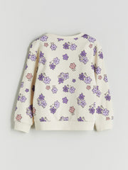 LCW Kids Lilac Crew Neck Girls Sweatshirt 2-Pack