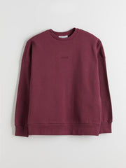 LCW Vision Embroidered Oversize Women Thick Sweatshirt