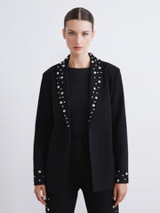 Raşit Bağzibağli X Lc Waikiki Women Blazer Jacket With Metal Applique