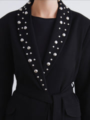 Raşit Bağzibağli X Lc Waikiki Women Blazer Jacket With Metal Applique