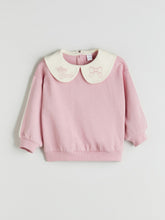 LCW Kids Pink Baby Collar GirlS Sweatshirt