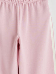 LCW Kids Pink Striped Patterned Girls Tracksuit Bottoms