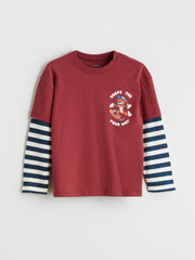 LCW Kids Crew Neck Boys T-Shirt