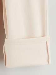 LCW Kids Beige Elastic Waist Basic Girls Tracksuit Bottoms