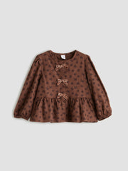 LCW Kids Girl Brown Set
