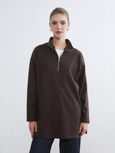 LCW Modest Funnel Neck Women Sweatshirt Tunic