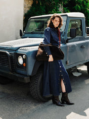 Raşit Bağzibağli X Lc Waikiki Indigo Standard Fit A-Cut Jean Skirt