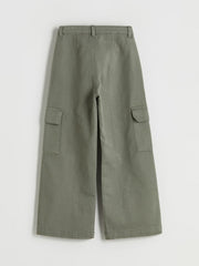 LCW Kids Girl Khaki Cargo Trousers