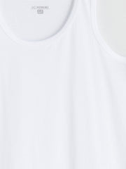 LCW Kids White Crew Neck Boys Undershirt 3-Pack