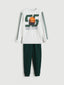 LCW Kids Crew Neck Boys Sweatshirt And Sweatpants
