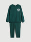 LCW Kids Crew Neck Printed Boys Tracksuit Set