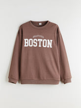 LCW Kids Crew Neck Boston Printed Boys T-Shirt
