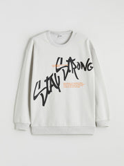 LCW Kids Crew Neck Boys Tracksuit Set