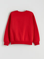 LCW Kids Crew Neck New York Printed Girls Sweatshirt