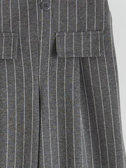 LCW Kids Elasticated Waist Pleated Girls Trousers